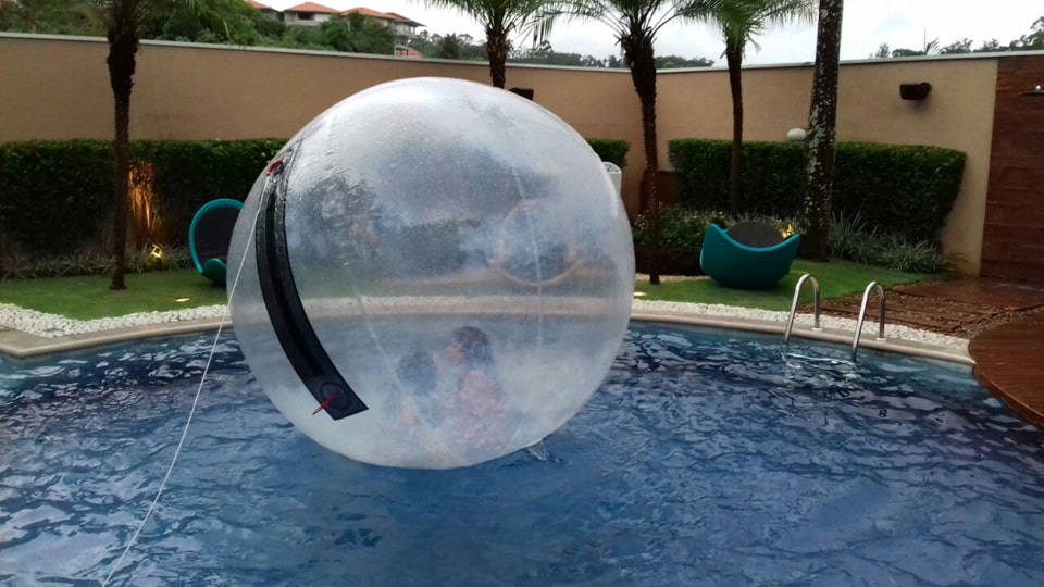 Aluguel de water ball inflável 6